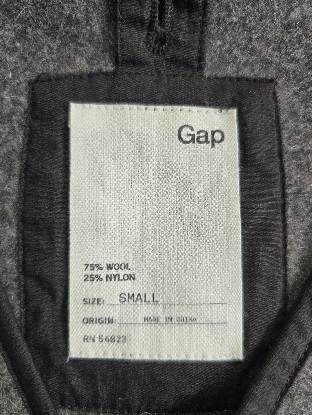 Vintage 90s Gap Striped Wool Vest Men Medium - Picture 5 of 11